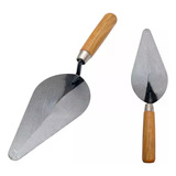 Kit 10 Colher Pedreiro Pequena 6 Polegada 15cm Canto Redondo