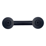 Kit 10 Conector Aço Inox 304 180 Vidro vidro Preto Fosco