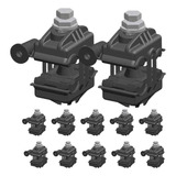 Kit 10 Conector Derivação Perfurante Cdp 70mm Ao 240mm