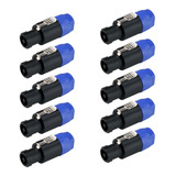 Kit 10 Conector Plug
