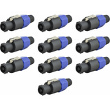 Kit 10 Conector Plug