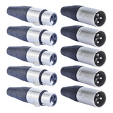 Kit 10 Conector Plug