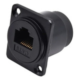 Kit 10 Conector Rj45 Cat 6 Dupla Fêmea Emenda Painel Rack D