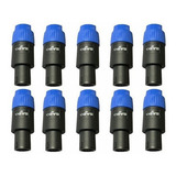 Kit 10 Conector Speakon
