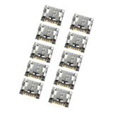 Kit 10 Conectores De Carga Compatível Galaxy J1 Mini J105
