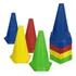 Kit 10 Cones 24 Cm Treinamento Funcional
