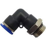 Kit 10 Conexão Cotovelo Pneumática Macho 1 8 X Tubo 12mm Bsp