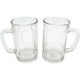 Kit 10 Conjunto Canecas De Chopp 400ml Vidro 20pc 