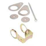 Kit 10 Conjunto Trava Rolete Pingo D Agua Fixador Rolete