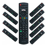 Kit 10 Controle Remoto Para Tv Panasonic Smart Led Atacado