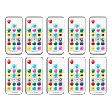 Kit 10 Controles Fita Led Rgb Digital Ws2811 2812b 6803