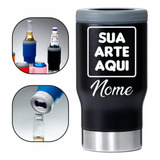 Kit 10 Copo Térmico Long Neck Porta Lata Persosonalizado