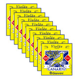 Kit 10 Cordas Nylon Para Violão Giannini Canário Com Bolinha