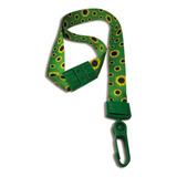 Kit 10 Cordões Girassol Autismo Tdah Porta Crachá