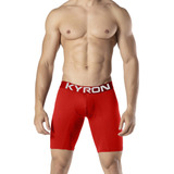 Kit 10 Cueca Box Boxer Ciclista Long Leg Ckyron Microfibra