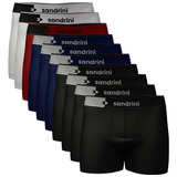 Kit 10 Cueca Boxer Sandrini Night