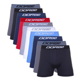 Kit 10 Cuecas Boxer Box Plus Size Microfibra Dorbe Qualidade