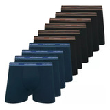 Kit 10 Cuecas Boxer Lupo Cueca Box Algodão Atacado Masculina