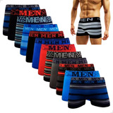 Kit 10 Cuecas Boxer Masculina Sem Costura Microfibra Premium