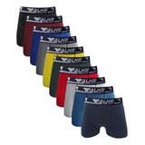 Kit 10 Cuecas Boxer