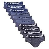 Kit 10 Cuecas Slip Risca De Giz Microfibra Dorbe Original Masculina Cueca Tradicional Cavada Listrada Listra Poliéster Masculino Adulto Macia BR Alfa GG Regular Preto Marinho Grafite 