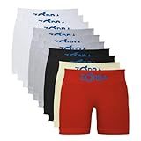 Kit 10 Cuecas Zorba Infantil Boxer Sem Costura Algodão 678 Sortido G