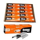 KIT 10 CX GRAMPO 26 6 GALVANIZADO PARA GRAMPADOR DE PAPEL ESCRITÓRIO