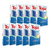 Kit 10 Cx Hastes Flexíveis Cotonetes Total 750 Uni Topz