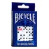 Kit 10 Dados Bicycle D6 Dice 16mm Poker Cor Branco