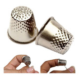 Kit 10 Dedal De Metal Para Costura Manual Rea306