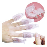Kit 10 Dedeiras Para Remover Unhas Alongamento Acrigel Fibra