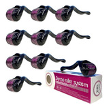 Kit 10 Dermaroller System Agulhas 0 5mm Microagulhas Drs 540