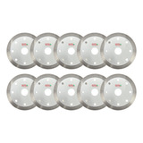 Kit 10 Disco Corte Porcelanato Mármore Ultra Fino Diamantado
