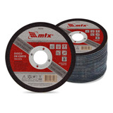 Kit 10 Discos De Corte Fino Para Metal 115x1x22mm 4 1 2 Pol