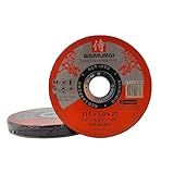 Kit 10 Discos De Corte Inox Fino 1mm Samurai 115x22mm 4 1 2