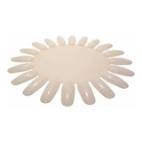 Kit 10 Discos Display Unhas Postiça Mostruário esmalte Cor Natural