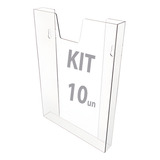 Kit 10 Displays Porta Folha Prontuário
