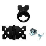 Kit 10 Dobradiça Rustica Mexicana 5 Puxador Colonial Moveis