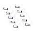 Kit 10 Driver Led Reator Fonte Para Painel 18-25w Bivolt 110v/220v - Bivolt