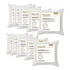 Kit 10 Enchimentos Almofada Refil 50x50 Fibra Siliconada