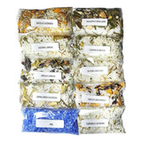 Kit 10 Escalda Pés De 50g Com Ervas E Óleo Essencial Refil