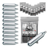 Kit 10 Esferas De Aço 4 5mm 12 Cilindros De Co2 12g Crosman