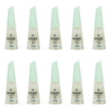 Kit 10 Esmalte Risque Care Seda Base Preparação Unha 8ml