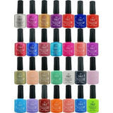 Kit 10 Esmaltes Gel 7 5ml D z helen Color Para Unhas Led Uv