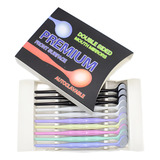Kit 10 Espelhos Dentista Dupla Face Clínico Odonto Premium Cor Sortidas