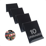 Kit 10 Expositor Escadinha Para Geladeira Carnes E Frios