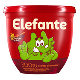 Kit 10 Extrato De Tomate Elefante Pote 300g
