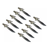 Kit 10 Facas Tática Rambo Combate Militar Sobrevivência Frete Grátis