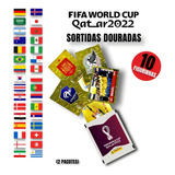 Kit 10 Figurinhas Douradas