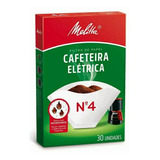 Kit 10 Filtro De Papel Para Cafeteira N 4 Melitta 30un Cada